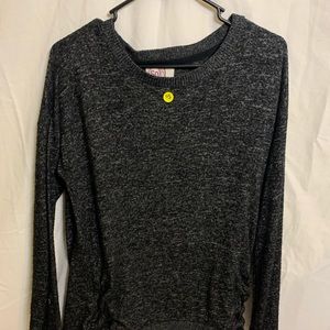 dark grey sweater/long sleeve